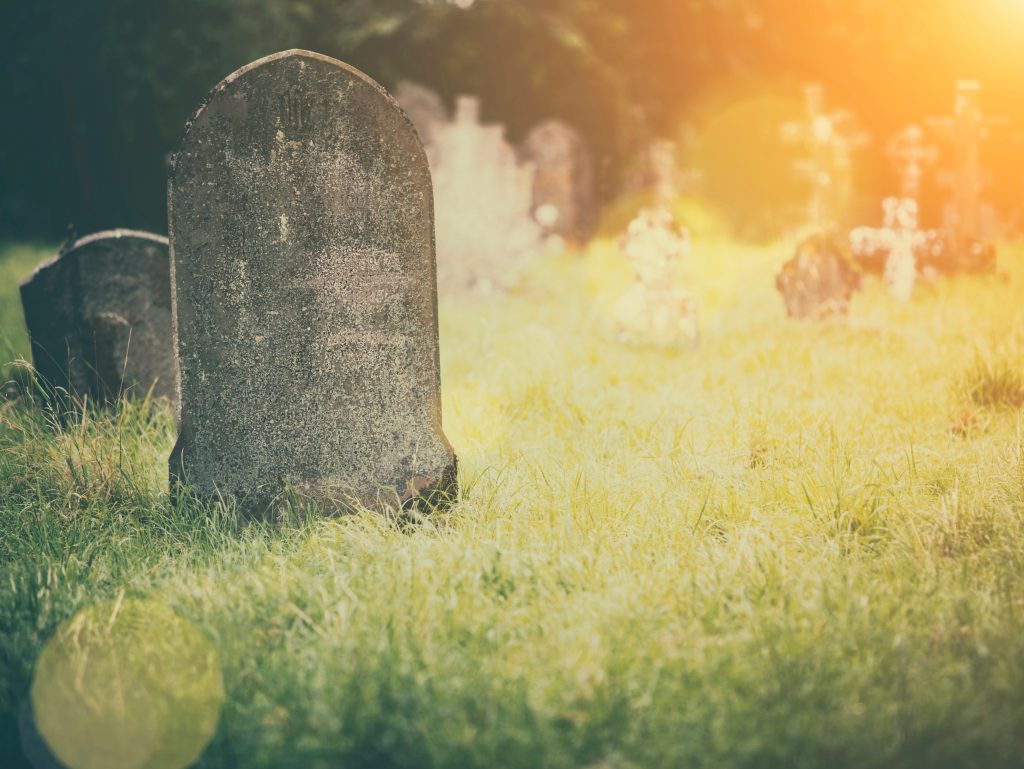 How To Reset The Ground Supporting A Headstone