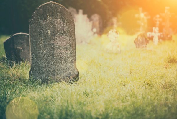 How To Reset The Ground Supporting A Headstone